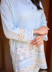 Floral Aqua